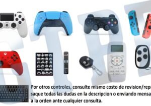 Reparaciones/Mantenimiento de controles.